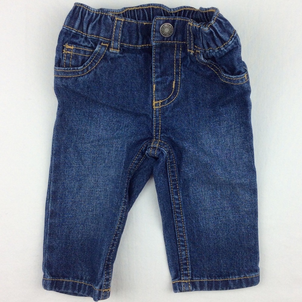 🍼 6 for $18 Baby Denim Blue Jeans 6 Months